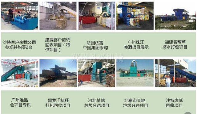 垃圾壓塊打包機-固廢打包機-固廢處理設(shè)備